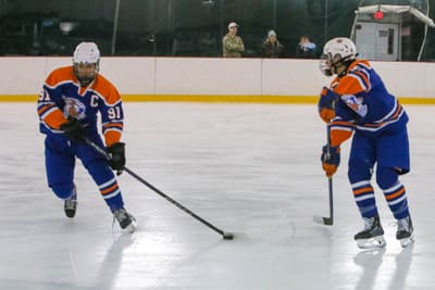 Varsity against Wantagh / Seaford / Plainedge, December 13, 2024 — photo 38 of 45